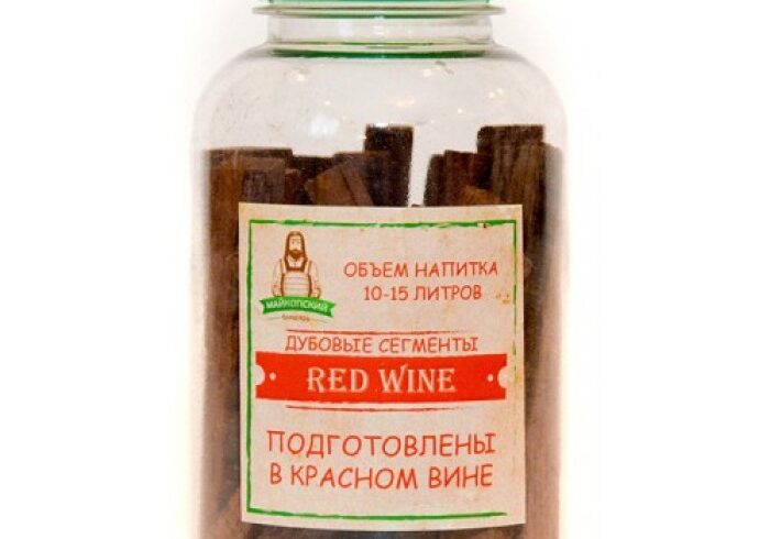 Дубовый сегмент Red Wine